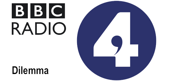 Image shows the logo artwork for BBC Radio 4 Dilemma.