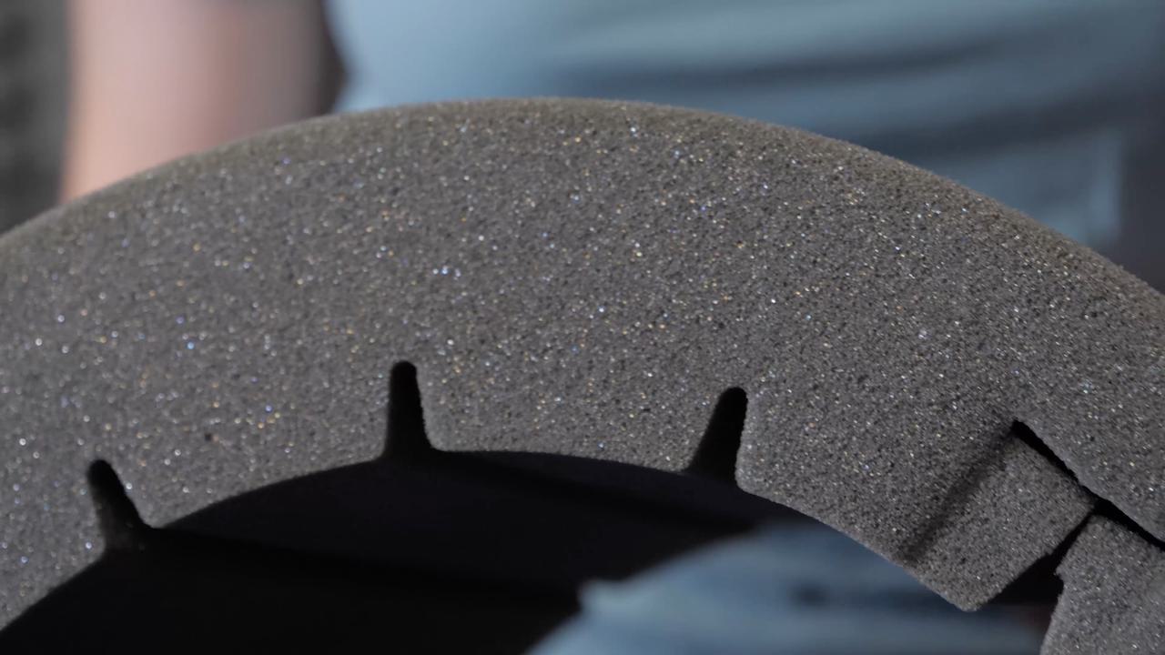 Image shows a close up of the Pro Acoustic Foam Microphone Screen design.