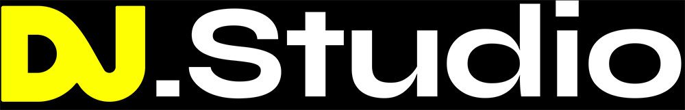 Image shows the DJ Studio Logo.