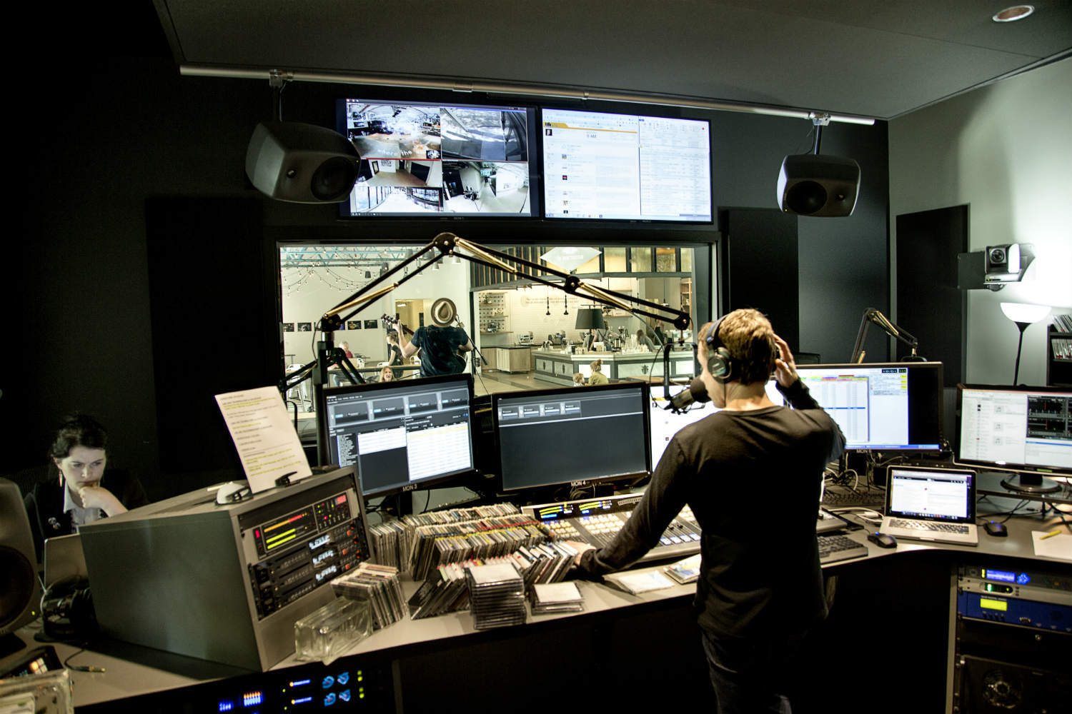 KEXP Radio station studio