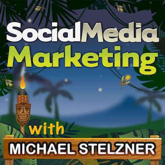 Image is the Social Media Marketing Podcast artwork.