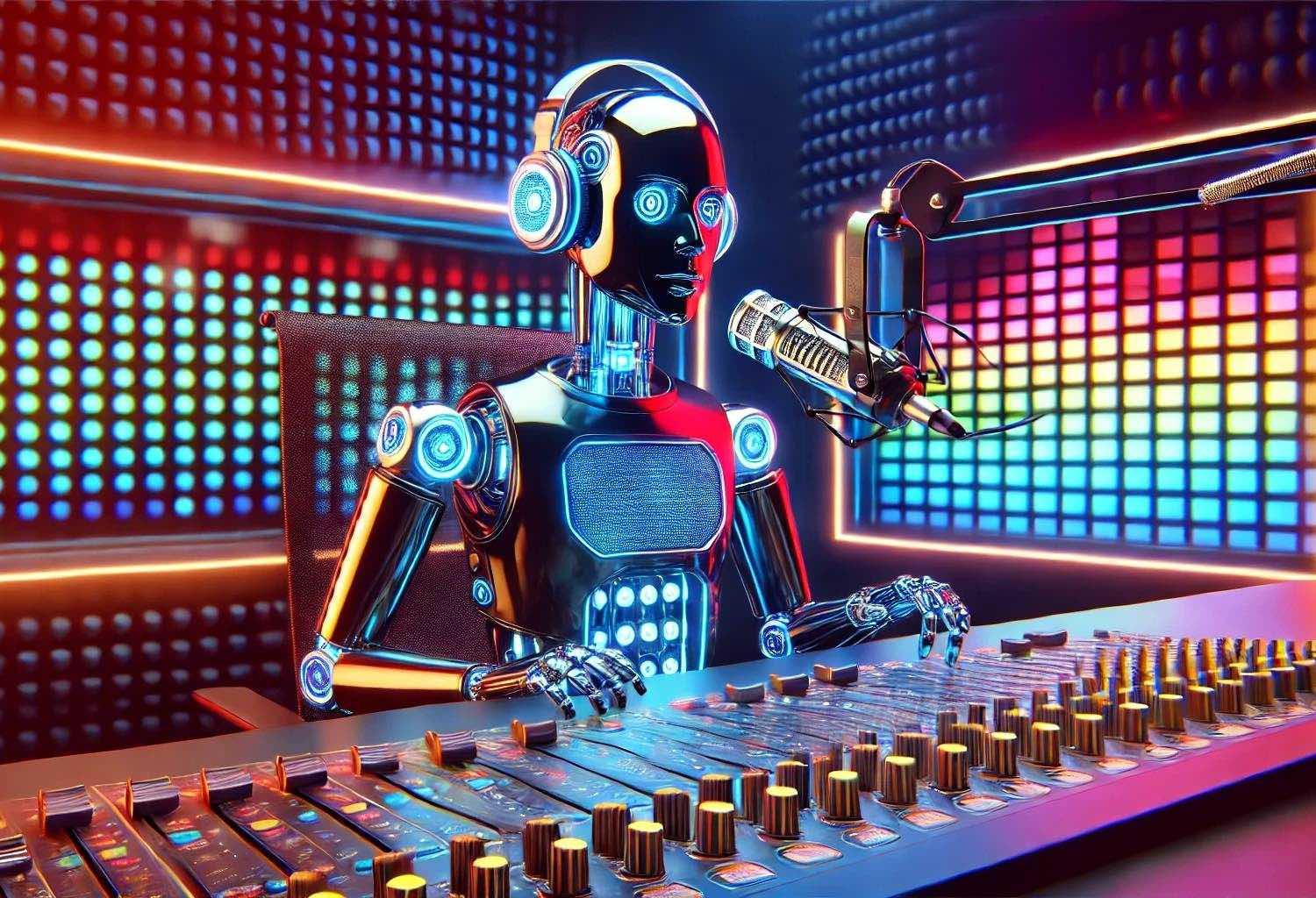 AI voices for radio.