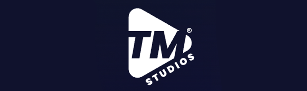 Image shows the logo for TM studios.