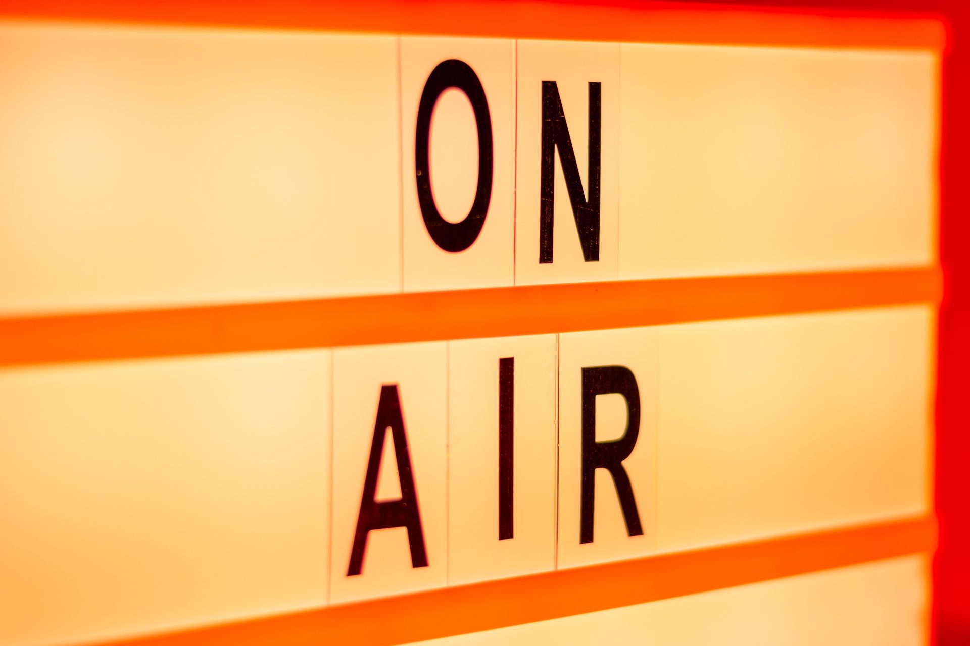 On Air Sign original