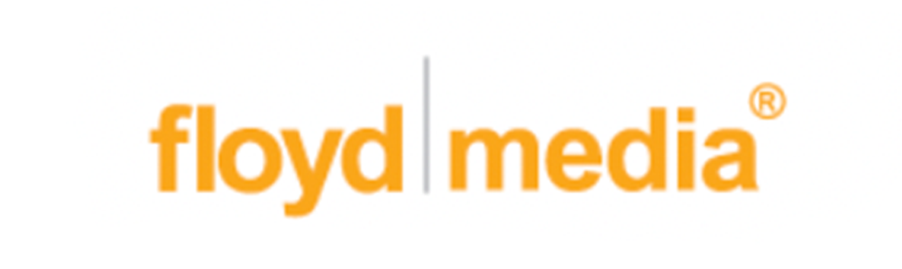 Image shows the logo for floyd media.