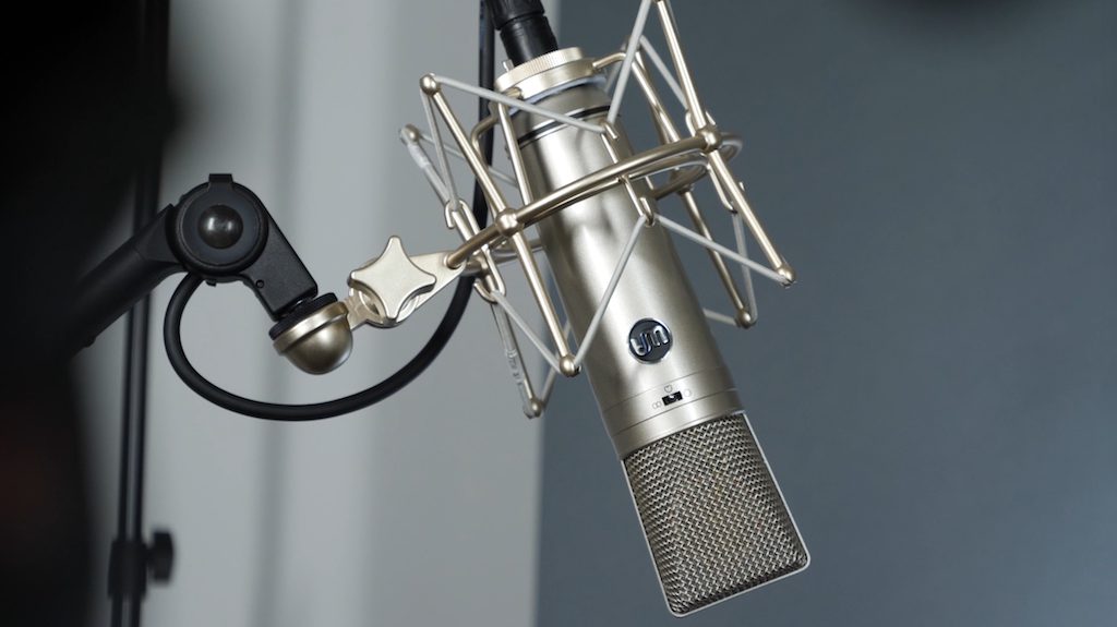 Image shows a Warm Audio WA87 Microphone.